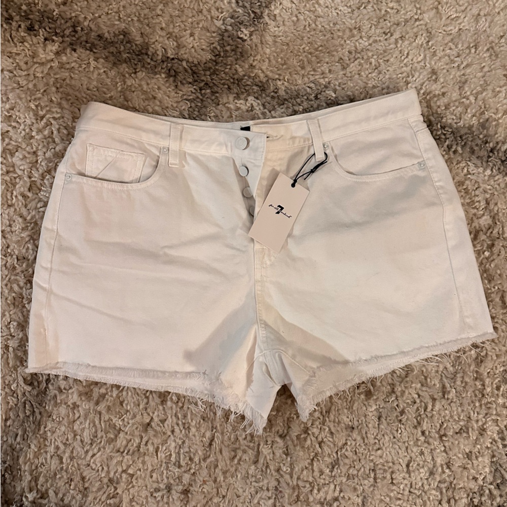 NWT 7 for All Mankind Cutoff Shorts